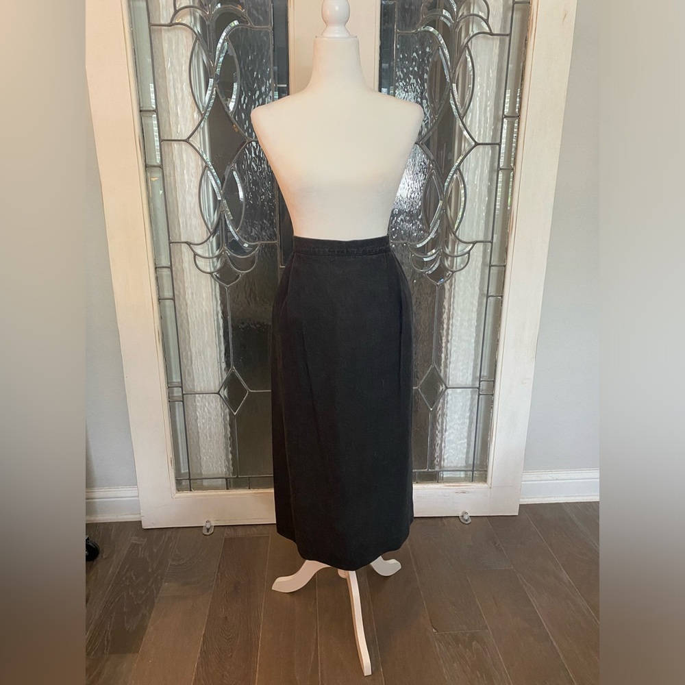 Vintage 1980s Prestwyck Denim Skirt